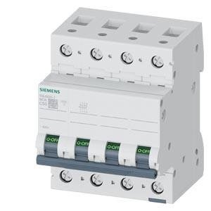 Siemens Interruptor Automático 5SL6650-7 PIA3P+N 50A 6/6kA C
