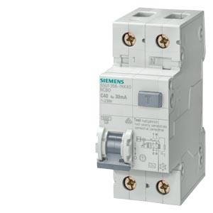 Siemens 5SU1356-7KK25 PIA+DIF 1P+N 25A30mA AC C 4/5kA