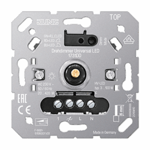 Jung Dimmer giratorio universal para LED