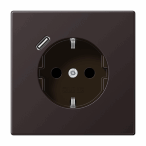 Jung Enchufe con USB-C LS dark