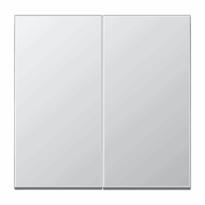 Jung Tecla doble LS aluminio