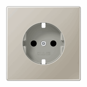 Jung Cazoleta SCHUKO® prot. LS acero