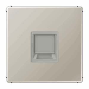 Jung Placa Mod. Jack-Rad. 1 toma LS acero