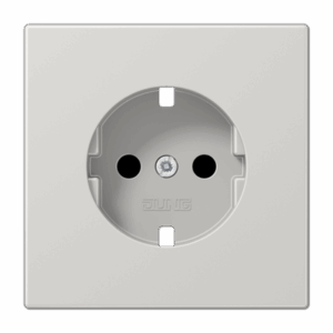 Jung Cazoleta SCHUKO® prot. LS gris claro