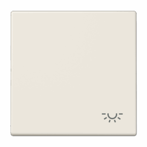 Jung Tecla c/simb. luz LS blanco marfil
