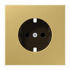 Jung Cazoleta SCHUKO® prot. LS latón classic
