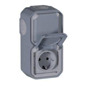 Legrand PL-MBL 2X2P+T AUT VER GRIS