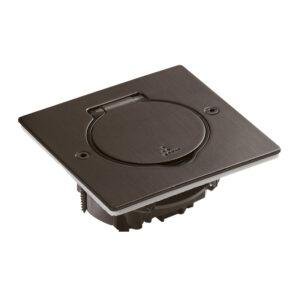 Legrand CAJA IP44 CUADRADA 2M ACERO