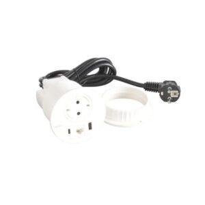 Legrand IN-DISQ80 SCH+USB+RJC6U BL 2M