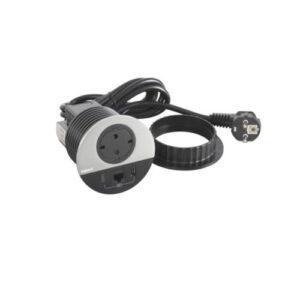 Legrand IN-DISQ80 SCH+USB+C6U NE-MT 2M