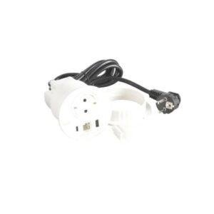 Legrand IN-DISQ80 SCH+USB+SAL BL 2M