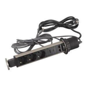 Legrand IN-TORRE 60 3SCH+2C6F+USB 2MT