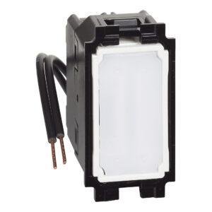 Legrand LN-CRUZ 1P 10AX 1M LED BLAN