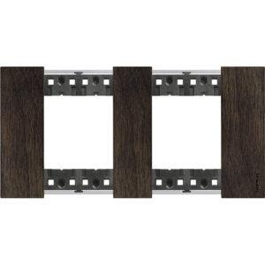 Legrand LN-PLACA 2X2M NOGAL