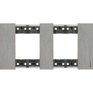 Legrand LN-PLACA 2X2M ACERO