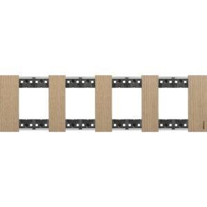 Legrand LN-PLACA 2X4M ROBLE
