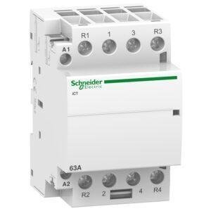 Schneider iCT 63 A 4 P 2 NA+2 NC 230/240V A9C20868