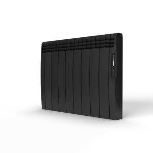 Rointe Radiador eléctrico WiFi Rointe EoniQ 1200 W 8 elementos color negro texturado RAL 9005