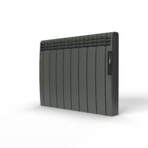 Rointe Radiador eléctrico WiFi Rointe EoniQ 1200 W 8 elementos color Dark Grey texturado RAL 7010