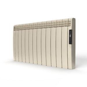 Rointe Radiador eléctrico WiFi Rointe EoniQ 1800 W 12 elementos color Oyster White texturado RAL 1013