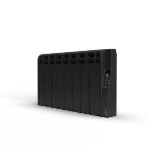 Rointe Radiador eléctrico Rointe Kyros Short WiFi 1000 W 8 elementos color negro mate RAL 9005