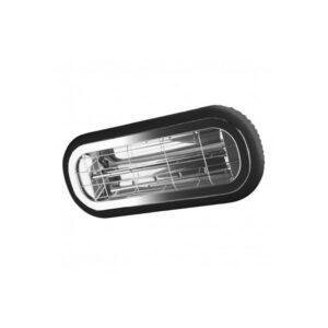 Rointe Calefactor por infrarrojos para instalación bajo sombrilla Rointe Umbra Mini 2000W color negro