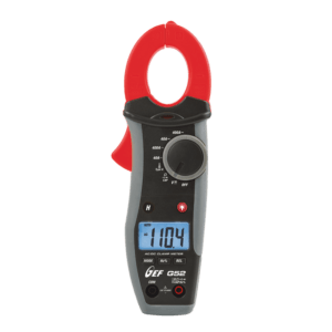 HT G52 Pinza amperimétrica 400ACC/CA con medida de temperatura a través de sonda K