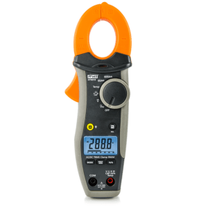 HT HT9015 TRMS Pinza amperimétrica CA/CC TRMS 600A CAT IV con medida de temperatura