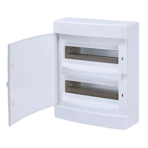 Caja modular Hyundai Electric IP40 para protecciones eléctricas Superf. po. 2f 24 mod ip40 - N24-CW
