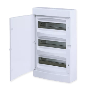 Caja modular Hyundai Electric IP40 para protecciones eléctricas Superf. po. 3f 36 mod ip40 - N36-CW