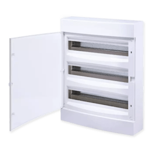 Caja modular Hyundai Electric IP40 para protecciones eléctricas Superf. po. 3f 54 mod ip40 - N3X18-CW