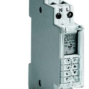 Reloj programador semanal digital Hyundai Electric para cuadro eléctrico - TIMER-TR5B