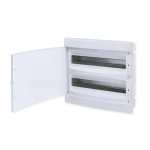 Caja modular Hyundai Electric IP40 para protecciones eléctricas Empotr. po. 2f 36 mod ip40 - U2X18-CW