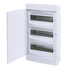 Caja modular Hyundai Electric IP40 para protecciones eléctricas Empotr. po. 3f 36 mod ip40 - U36-CW