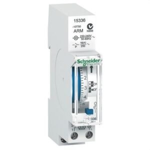 Schneider 15336 Interruptor horario analógico IH 24h con 1 módulo