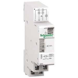 Schneider 15363 Minutero automático escalera 220V CA 1-7 mínimas