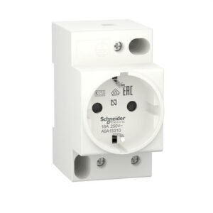 Schneider A9A15310 Toma corriente 2P+TT lateral 250V estándar alemán