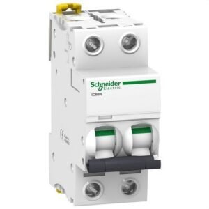 Schneider A9F89206 Interruptor automático magnetotérmico iC60H 2P 6A