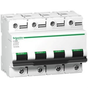 Schneider A9N18391 Interruptor automático magnetotérmico C120N 4P 80A