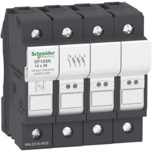 Schneider DF103N Portafusibles 3P/N 32A 10x38mm