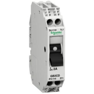 Schneider GB2CD05 GB2CD05 Disyuntor magnetotérmico1P+N In=0,5A