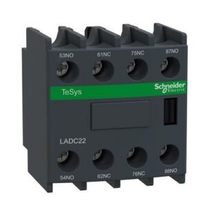 Schneider LADC22 Bloque contacto auxiliar 2 NA/2 NC frontal