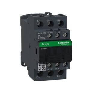 Schneider LC1D38BL Contactor 38A 1 NA/1 NC 24V BC-AR antiparásito