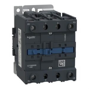 Schneider LC1D65008E7 Contactor 65A 2P+2R 48V 50-60Hz