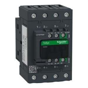 Schneider LC1DT60ABNE Contactor 4P EVERLINK AC1 hasta 440V