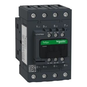 Schneider LC1DT80AF7 Contactor tetrapolar EVERLINK 4P AC-1 80A F7