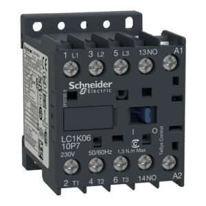 Schneider LC1K0610B7 Minicontactor 6A 3P 24V CA 50-60Hz