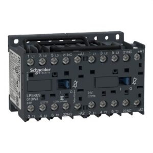 Schneider LP5K0901BW3 Minicontactor inversor 9A 3P 24V CC bajo consumo