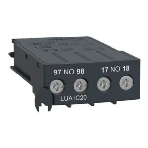 Schneider LUA1C20 Contacto auxiliar fallo/estado dispositivo NA/NA