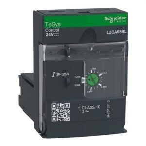 Schneider LUCA05BL Unidad estándar C10 trifásica 1,25-5A 24V DC